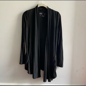 Latched Mama nursing cardigan, size small, black color